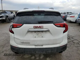 2018 GMC Terrain SLE with VIN 3GKALMEX0JL143404, listed as a Copart auction lot 46843685 with 88,094 mi miles and Salvage Title. Bid and sale history available at carsss.com. Image 6.