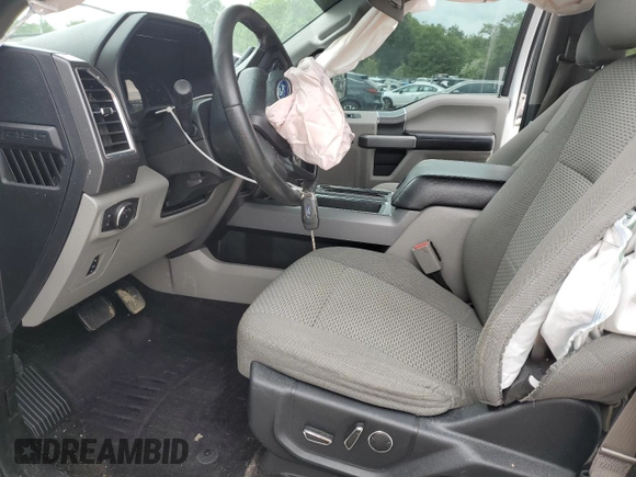 2016 Ford F-150 XLT with VIN 1FTEW1EF7GFD16686, listed as a Copart auction lot 56043975 with 105,709 mi miles and Salvage title. Bid and sale history available at DreamBid. Image 7.
