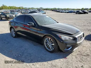 2019 Infiniti Q50 Luxe с VIN JN1EV7AP4KM516906, выставлен на аукционе Copart как лот 53291835 с пробегом 95 379 миль миль и Списание • Salvage title. История ставок и продаж доступна на DreamBid. Изображение 4.