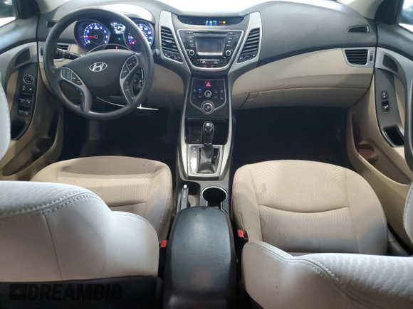 2016 Hyundai Elantra SE with VIN 5NPDH4AEXGH749137, listed as a Copart auction lot 63624605 with 150,921 mi miles and Clean title. Bid and sale history available at DreamBid. Image 8.