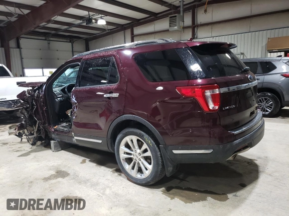 2019 Ford Explorer Limited with VIN 1FM5K8F8XKGA49935, listed as a Copart auction lot 52007355 with 44,999 mi miles and Salvage Title. Bid and sale history available at DreamBid. Image 2.