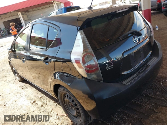 2013 Toyota Prius One with VIN JTDKDTB31D1031487, listed as a IAAI auction lot 41751357 with 222,848 mi miles and . Bid and sale history available at DreamBid. Image 3.