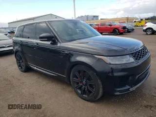 2018 Land Rover Range Rover Sport z VIN SALWR2RE4JA800315, wystawiony jako Copart lot #82858674 z przebiegiem 106 174 mil mil oraz Czysty tytuł • Clean title. Historia ofert i sprzedaży dostępna na DreamBid. Obrazek 4.