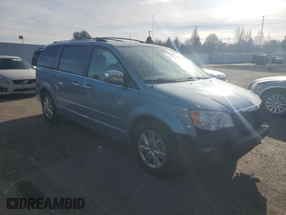 2009 Chrysler Town & Country Limited with VIN 2A8HR64X59R659769, listed as a Copart auction lot 88728125 with 97,552 mi miles and Salvage Title. Bid and sale history available at carsss.com. Image 4.