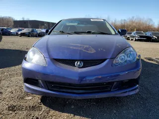 2006 Acura RSX with VIN JH4DC54816S007931, listed as a Copart auction lot 80239664 with 166,886 mi miles and Salvage Title. Bid and sale history available at carsss.com. Image 5.