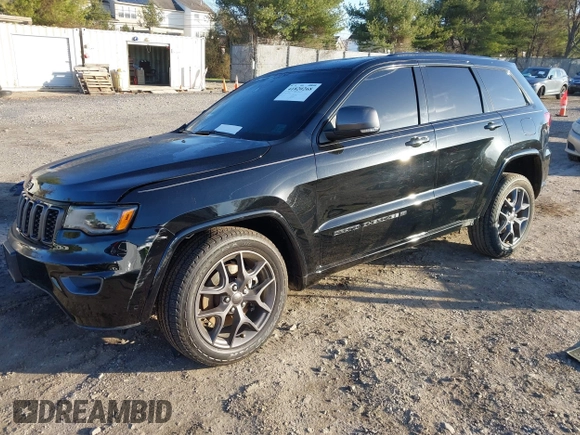 2021 Jeep Grand Cherokee Limited z VIN 1C4RJFBG8MC536748, wystawiony jako IAAI lot #41820268 z przebiegiem 49 882 mil mil oraz . Historia ofert i sprzedaży dostępna na DreamBid. Obrazek 2.