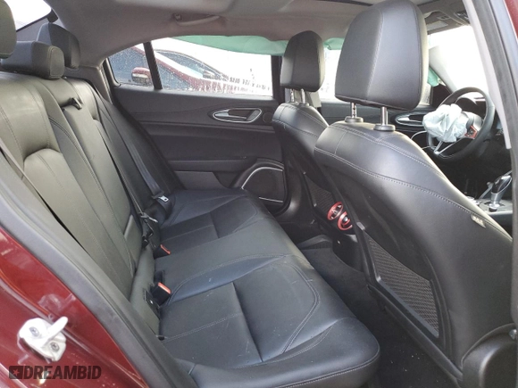 2019 Alfa Romeo Giulia with VIN ZARFANAN5K7609194, listed as a Copart auction lot 71571304 with 0 mi miles and Non Repairable. Bid and sale history available at carsss.com. Image 10.