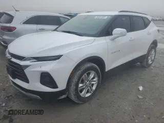 2022 Chevrolet Blazer LT z VIN 3GNKBCR41NS214545, wystawiony jako Copart lot #56481985 z przebiegiem 15 856 mil mil oraz Szkoda całkowita • Salvage title. Historia ofert i sprzedaży dostępna na DreamBid. Obrazek 1.