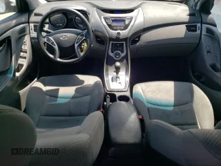 2012 Hyundai Elantra Limited with VIN KMHDH4AE0CU349597, listed as a Copart auction lot 62027805 with 66,617 mi miles and Salvage title. Bid and sale history available at DreamBid. Image 8.