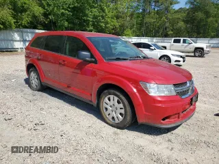 2013 Dodge Journey American Value with VIN 3C4PDCAB7DT695249, listed as a Copart auction lot 53935505 with 178,694 mi miles and Clean title. Bid and sale history available at DreamBid. Image 4.