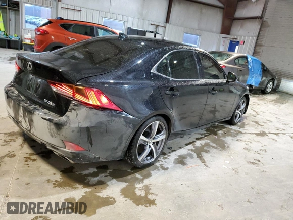 2017 Lexus IS 200t z VIN JTHBA1D22H5049141, wystawiony jako Copart lot #50064785 z przebiegiem 78 542 mil mil oraz Szkoda całkowita • Salvage title. Historia ofert i sprzedaży dostępna na DreamBid. Obrazek 3.