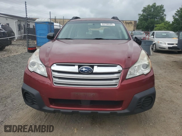 2013 Subaru Outback 2.5i with VIN 4S4BRBACXD3288936, listed as a Copart auction lot 63708595 with 130,760 mi miles and Clean title. Bid and sale history available at DreamBid. Image 5.