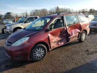 2008 Toyota Sienna with VIN 5TDZK23C68S214020, listed as a Copart auction lot 43402205 with Not Provided miles and Salvage Title. Bid and sale history available at DreamBid. Image 1.
