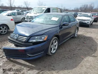 2012 Volkswagen Passat SE with VIN 1VWBP7A31CC036754, listed as a IAAI auction lot 41720013 with 130,139 mi miles. Bid and sale history available at carsss.com. Image 17.