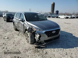 2019 Hyundai Santa Fe Limited with VIN 5NMS53AD3KH075579, listed as a Copart auction lot 46757675 with 78,551 mi miles and Salvage Title. Bid and sale history available at carsss.com. Image 12.