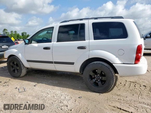 2006 Dodge Durango SLT с VIN 1D4HD48256F102634, выставлен на аукционе Copart как лот 61252845 с пробегом 154 973 миль миль и Списание • Salvage title. История ставок и продаж доступна на DreamBid. Изображение 2.