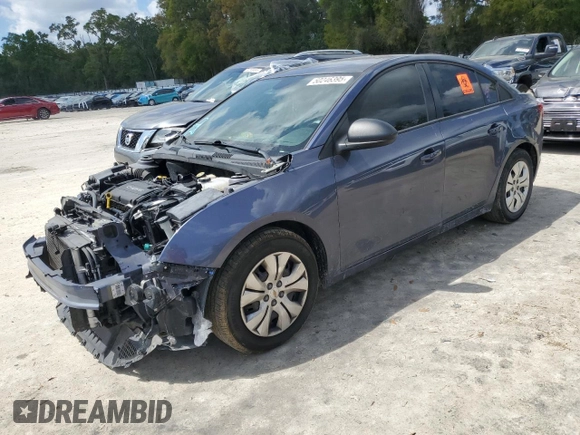 2014 Chevrolet Cruze LS with VIN 1G1PA5SG7E7145580, listed as a Copart auction lot 50246395 with 100,193 mi miles and Salvage Title. Bid and sale history available at carsss.com. Image 1.