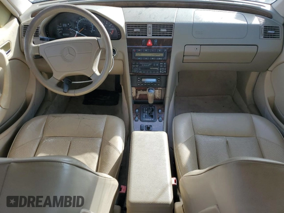 1998 Mercedes-Benz C 230/260/280/320 with VIN WDBHA23G8WA620777, listed as a Copart auction lot 77751154 with 144,032 mi miles and Salvage Title. Bid and sale history available at carsss.com. Image 8.