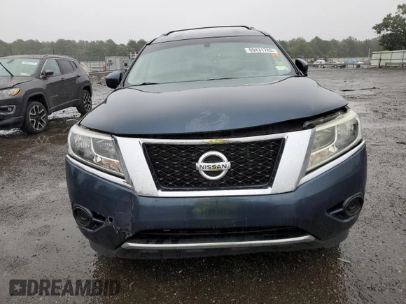 2015 Nissan Pathfinder SV z VIN 5N1AR2MM3FC710502, wystawiony jako Copart lot #51358725 z przebiegiem 106 979 mil mil oraz Nie do naprawy • Non repairable. Historia ofert i sprzedaży dostępna na DreamBid. Obrazek 5.