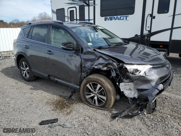 2017 Toyota RAV4 XLE with VIN JTMRFREV9HJ169552, listed as a Copart auction lot 48362205 with 115,274 mi miles and Salvage Title. Bid and sale history available at carsss.com. Image 4.