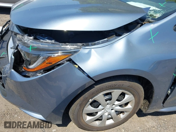 2024 Toyota Corolla LE with VIN 5YFB4MDE8RP156719, listed as a IAAI auction lot 42062375 with 7,793 mi miles and . Bid and sale history available at DreamBid. Image 17.