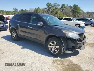 2016 Chevrolet Traverse LT with VIN 1GNKRGKD0GJ239034, listed as a Copart auction lot 48571635 with 131,749 mi miles and Salvage Title. Bid and sale history available at carsss.com. Image 4.
