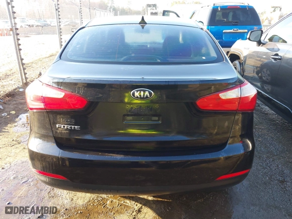 2016 Kia Forte LX with VIN KNAFK4A61G5612006, listed as a IAAI auction lot 41772530 with 86,647 mi miles. Bid and sale history available at carsss.com. Image 16.