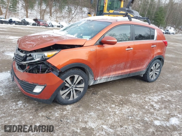 2013 Kia Sportage EX z VIN KNDPCCA22D7392791, wystawiony jako IAAI lot #41362982 z przebiegiem 90 361 mil mil oraz . Historia ofert i sprzedaży dostępna na DreamBid. Obrazek 2.