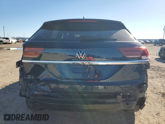 2020 Volkswagen Atlas SE with VIN 1V23C2CA9LC201305, listed as a Copart auction lot 78867374 with 53,654 mi miles and Salvage title. Bid and sale history available at DreamBid. Image 6.