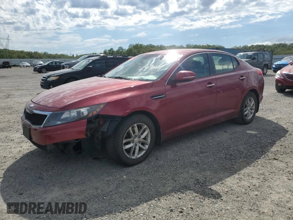 2013 Kia Optima LX with VIN 5XXGM4A73DG195506, listed as a Copart auction lot 50846005 with 226,341 mi miles and Salvage Title. Bid and sale history available at carsss.com. Image 1.