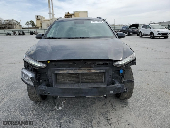 2021 Hyundai Kona SEL with VIN KM8K22AA3MU750671, listed as a Copart auction lot 49712015 with 30,025 mi miles and Salvage Title. Bid and sale history available at carsss.com. Image 5.