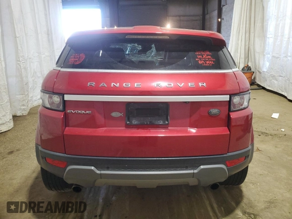 2012 Land Rover Range Rover Evoque Prestige Premium z VIN SALVV2BG2CH618223, wystawiony jako Copart lot #46396995 z przebiegiem Nie podano mil oraz Szkoda całkowita • Salvage title. Historia ofert i sprzedaży dostępna na DreamBid. Obrazek 6.
