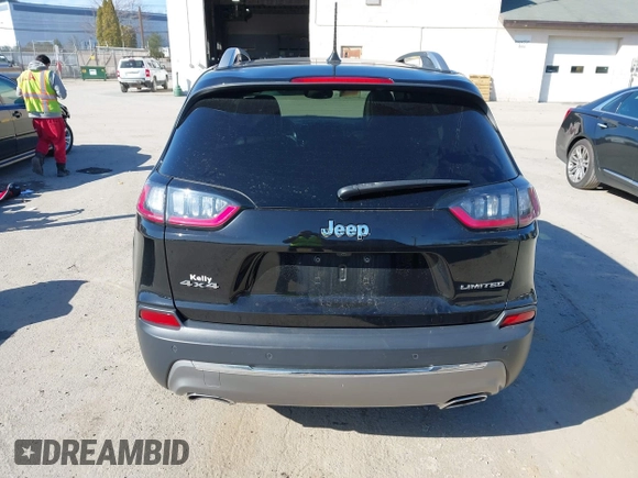 2020 Jeep Cherokee Limited with VIN 1C4PJMDX8LD643445, listed as a IAAI auction lot 41810758 with 127,703 mi miles. Bid and sale history available at carsss.com. Image 17.