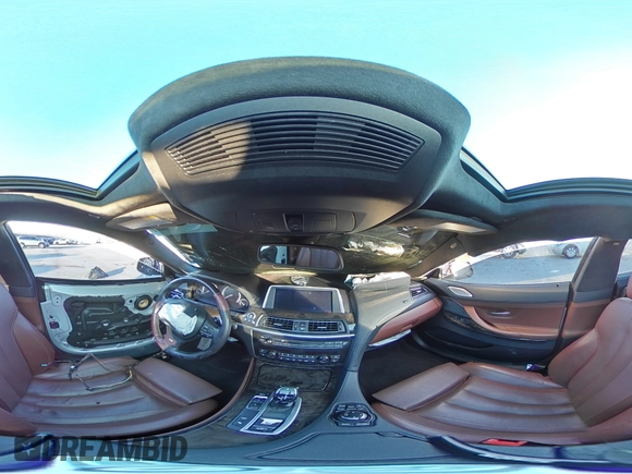 2013 BMW 6 Series 650i with VIN WBA6B2C58DD128277, listed as a Copart auction lot 87384254 with 115,965 mi miles and Salvage Title. Bid and sale history available at DreamBid. Image 12.