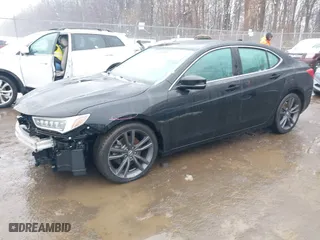 2018 Acura TLX with VIN 19UUB1F31JA001500, listed as a IAAI auction lot 41571900 with 178,001 mi miles. Bid and sale history available at carsss.com. Image 2.