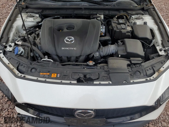2020 Mazda 3 Premium Package with VIN JM1BPANM5L1174408, listed as a Copart auction lot 51709595 with 48,348 mi miles and Salvage Title. Bid and sale history available at carsss.com. Image 12.