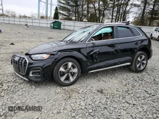 2024 Audi Q5 Premium z VIN WA1ABAFY4R2049800, wystawiony jako Copart lot #52440785 z przebiegiem Nie podano mil oraz Szkoda całkowita • Salvage title. Historia ofert i sprzedaży dostępna na DreamBid. Obrazek 1.