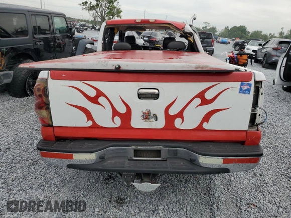 2004 Chevrolet Silverado 1500 LS with VIN 2GCEC19VX41111375, listed as a Copart auction lot 50514175 with 153,701 mi miles and Salvage Title. Bid and sale history available at DreamBid. Image 6.