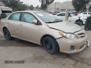 2011 Toyota Corolla L with VIN 2T1BU4EE3BC607950, listed as a IAAI auction lot 39460408 with 158,699 mi miles and . Bid and sale history available at DreamBid. Image 1.
