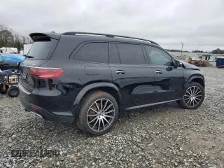 2024 Mercedes-Benz GLS 450 with VIN 4JGFF5KEXRB145672, listed as a Copart auction lot 46038015 with 15,864 mi miles and Salvage Title. Bid and sale history available at DreamBid. Image 3.