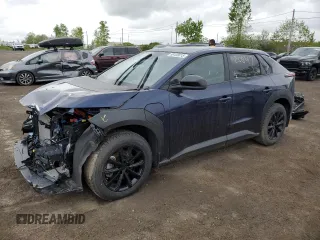2024 Toyota bZ4X XLE z VIN JTMAAAAA4RA046775, wystawiony jako Copart lot #58128015 z przebiegiem 9068 mil mil oraz Szkody całkowita. Historia ofert i sprzedaży dostępna na DreamBid. Obrazek 1.