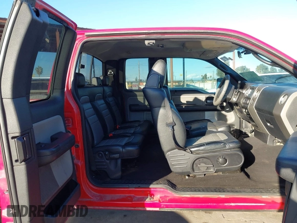 2006 Ford F-150 XLT with VIN 1FTPX14566NA05124, listed as a IAAI auction lot 41751548 with 195,665 mi miles. Bid and sale history available at carsss.com. Image 8.