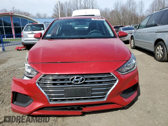 2020 Hyundai Accent SE with VIN 3KPC24A69LE122661, listed as a Copart auction lot 46142243 with 7,079 mi miles. Bid and sale history available at carsss.com. Image 5.