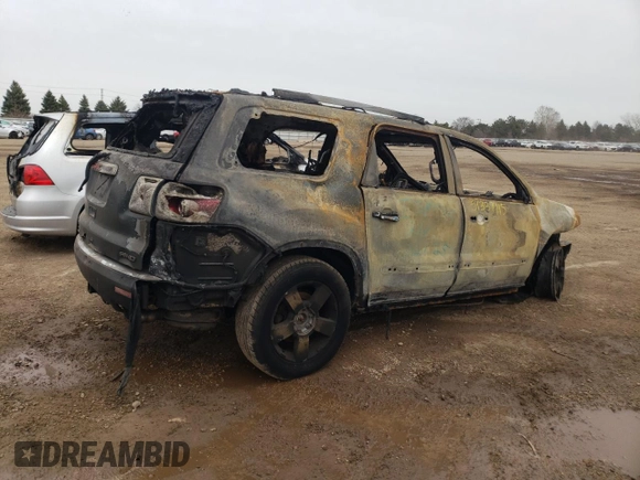 2012 GMC Acadia SLT1 z VIN 1GKKVRED0CJ239805, wystawiony jako Copart lot #51337415 z przebiegiem Nie podano mil oraz Nie do naprawy • Non repairable. Historia ofert i sprzedaży dostępna na DreamBid. Obrazek 3.