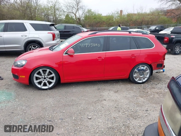 2012 Volkswagen Jetta SportWagen TDI w/Sunroof with VIN 3VWPL7AJ8CM671484, listed as a IAAI auction lot 41973825 with 155,220 mi miles. Bid and sale history available at carsss.com. Image 15.