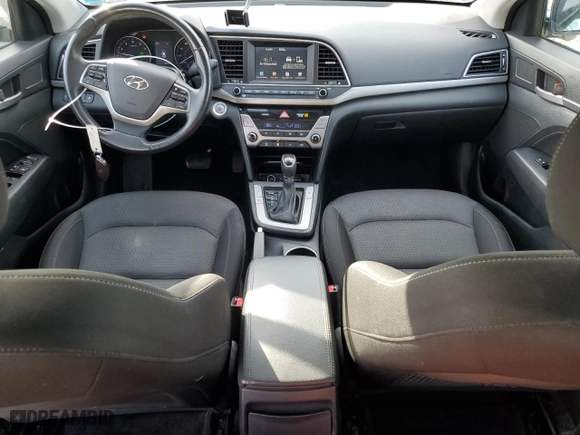 2017 Hyundai Elantra SE with VIN KMHD84LFXHU243672, listed as a Copart auction lot 50393525 with 128,155 mi miles and Salvage Title. Bid and sale history available at carsss.com. Image 8.
