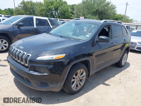 2015 Jeep Cherokee Sport z VIN 1C4PJLAB6FW608026, wystawiony jako IAAI lot #42282284 z przebiegiem Nie podano mil oraz . Historia ofert i sprzedaży dostępna na DreamBid. Obrazek 2.