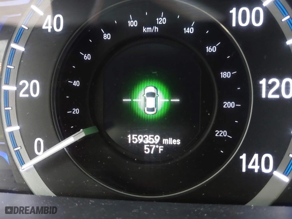 2017 Honda Accord Hybrid with VIN JHMCR6F36HC008930, listed as a IAAI auction lot 41601414 with 159,359 mi miles. Bid and sale history available at carsss.com. Image 7.