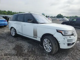 2016 Land Rover Range Rover Supercharged with VIN SALGS2EF3GA317124, listed as a Copart auction lot 62373365 with 79,810 mi miles and Salvage title. Bid and sale history available at DreamBid. Image 4.