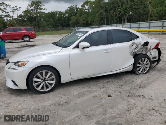 2016 Lexus IS 200t with VIN JTHBA1D29G5001151, listed as a Copart auction lot 59756445 with 118,685 mi miles and Salvage title. Bid and sale history available at DreamBid. Image 1.